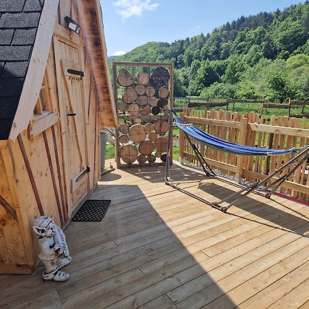 Les Cabanes Feeriques Du Cheix Saint-Diery エクステリア 写真