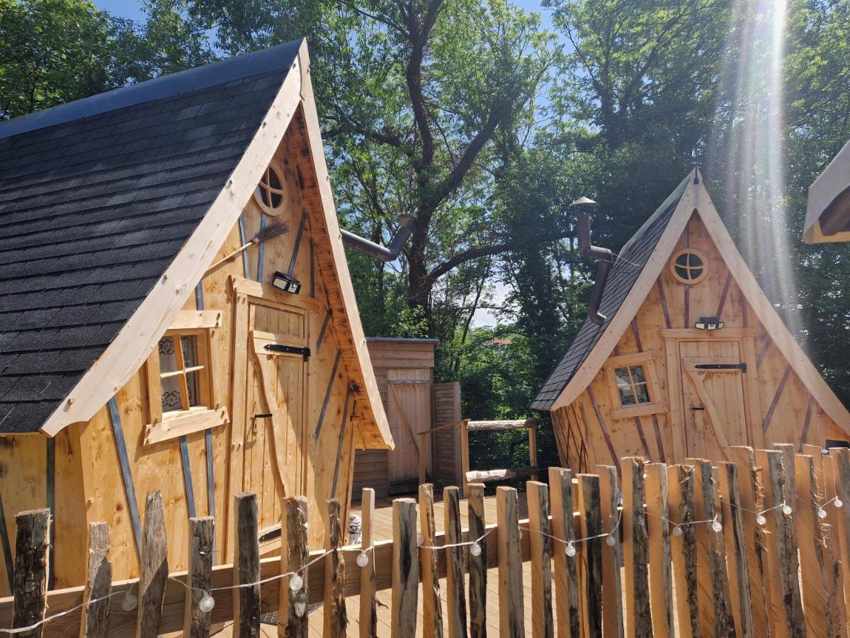 Les Cabanes Feeriques Du Cheix Saint-Diery エクステリア 写真