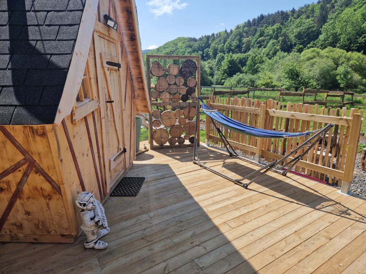 Les Cabanes Feeriques Du Cheix Saint-Diery エクステリア 写真